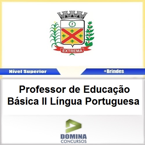 Apostila Extrema MG 2017 Professor II Língua Portuguesa