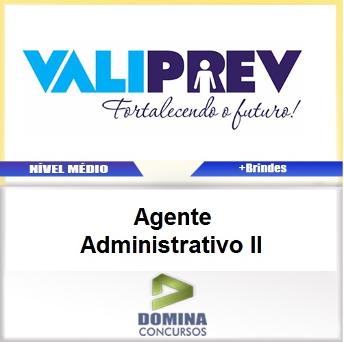Apostila VALIPREV SP 2017 Agente Administrativo II PDF