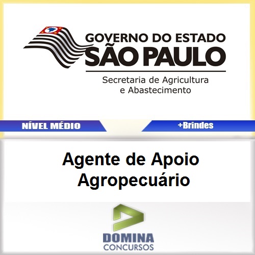 Apostila SAA SP 2017 Agente de Apoio Agropecuário