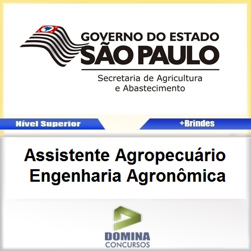 Apostila SAA SP 2017 ASS Agropecuário ENG Agronômica