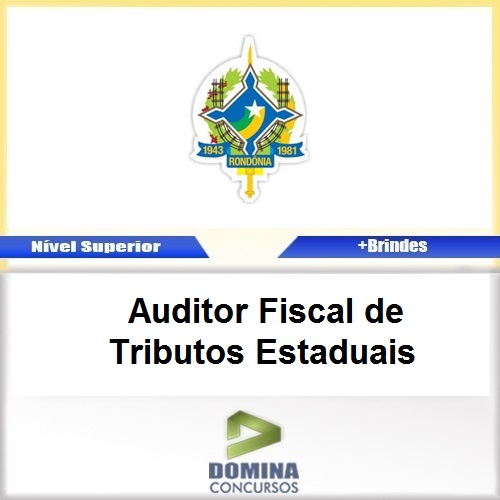 Apostila SEFIN RO 2017 Auditor Fiscal de Tributos Estaduais