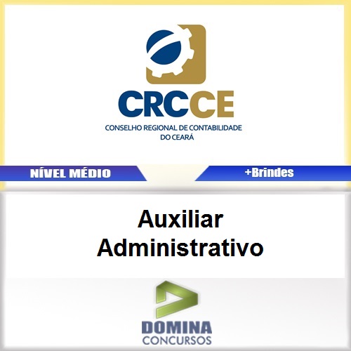 Apostila CRC CE 2017 Auxiliar Administrativo Download