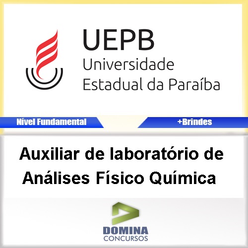 Apostila UEPB 2017 Auxiliar laboratório Análises Físico Química