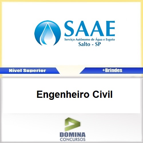Apostila Concurso SAAE SP 2017 Engenheiro Civil PDF
