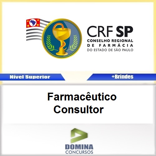 Apostila Concurso CRF SP 2017 Farmacêutico Consultor