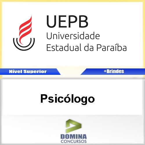 Apostila Concurso UEPB 2017 Psicólogo em PDF