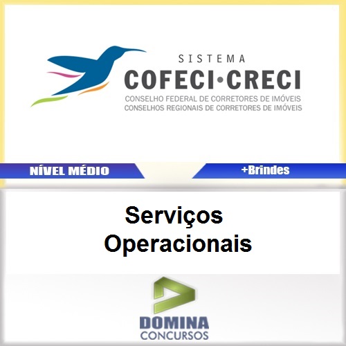 Apostila Concurso COFECI DF 2017 Serviços Operacionais