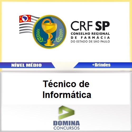 Apostila Concurso CRF SP 2017 Técnico de Informática