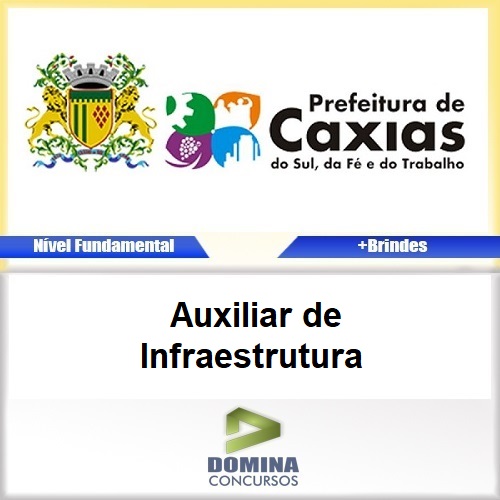 Apostila Caxias do Sul RS 2017 Auxiliar de Infraestrutura Download