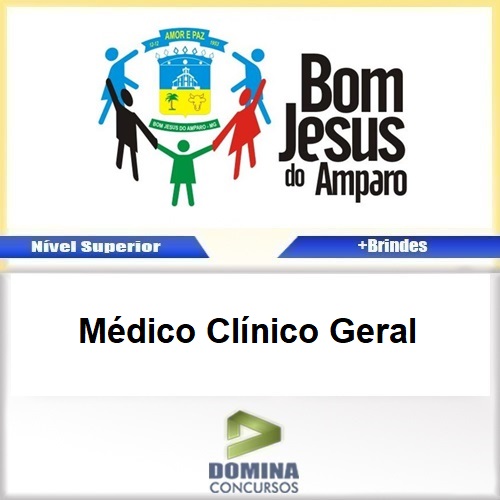 Apostila Bom Jesus Amparo MG 2017 Médico Clínico Geral