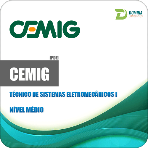 Apostila CEMIG MG 2018 Técnico de Sistemas Eletromecânicos I