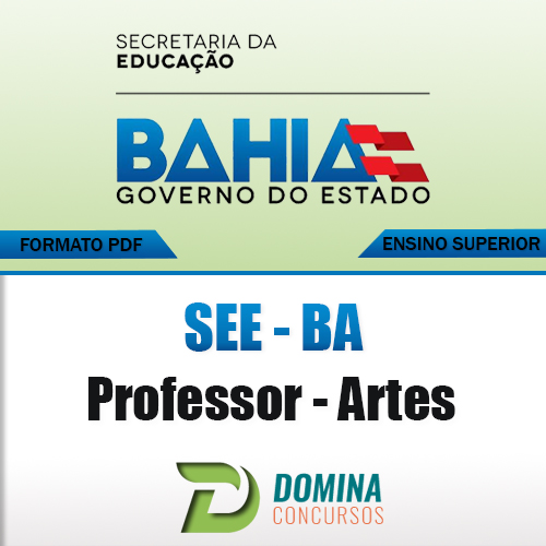 Apostila Concurso SEE BA 2017 Professor de Artes