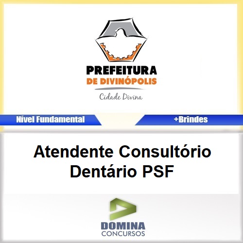 Apostila Divinópolis MG 2017 Atendente Consultório Dentário PSF