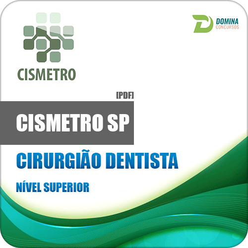 Apostila CISMETRO SP 2017 Cirurgião Dentista