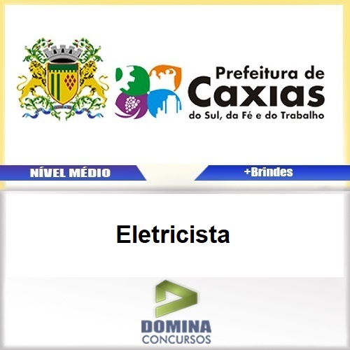 Apostila Concurso Caxias do Sul RS 2017 Eletricista Download PDF