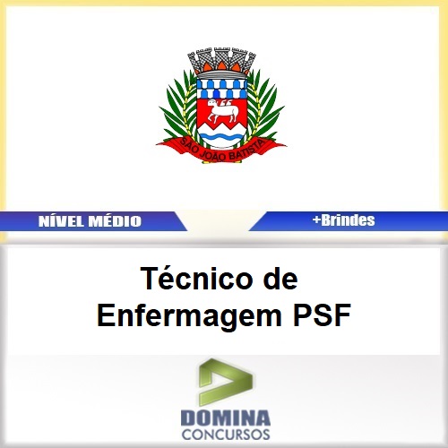 Apostila São João Batista SC 2017 Técnico de Enfermagem PSF