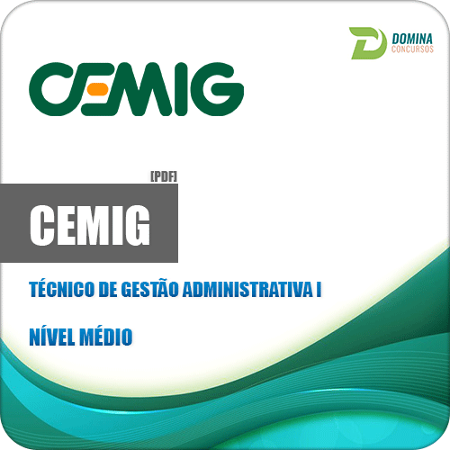 Apostila CEMIG MG 2018 Técnico de Gestão Administrativa I