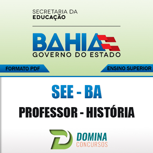Apostila Concurso SEE BA 2017 Professor de Historia Download