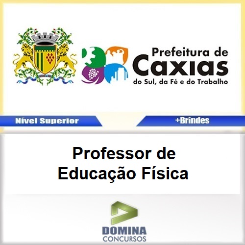 Apostila Caxias do Sul RS 2017 Professor de Educação Física
