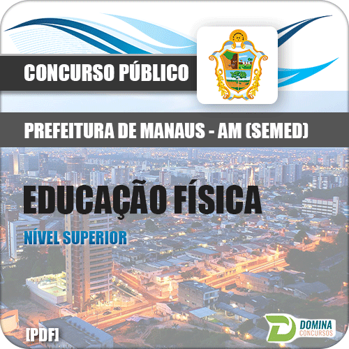 Apostila Manaus SEMED AM 2017 Professor de Educação Física
