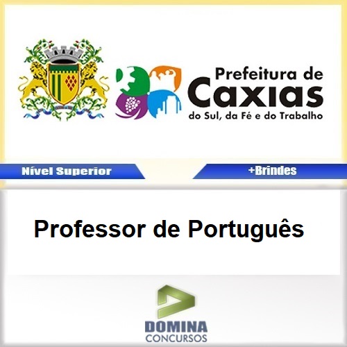 Apostila Caxias do Sul RS 2017 Professor de Português PDF