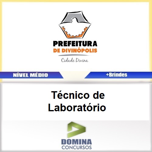 Apostila Divinópolis MG 2017 Técnico de Laboratório PDF