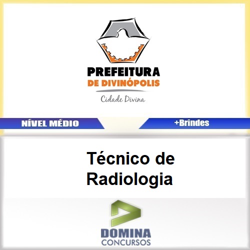 Apostila Concurso Divinópolis MG 2017 Técnico de Radiologia