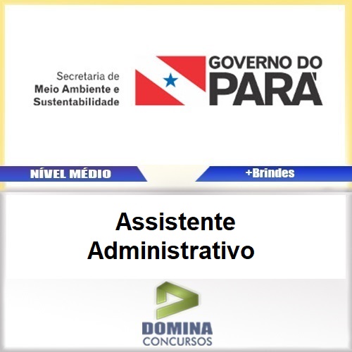 Apostila Concurso SEMAS PA 2017 Assistente Administrativo