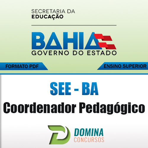 Apostila Concurso SEE BA 2017 Coordenador Pedagógico