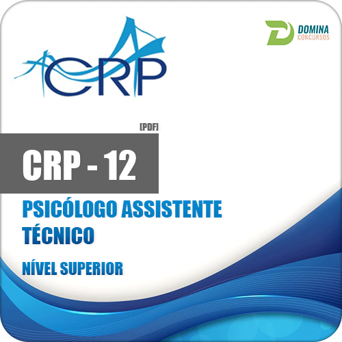 Apostila Concurso CRP 12 SC 2018 Psicólogo Assistente Técnico