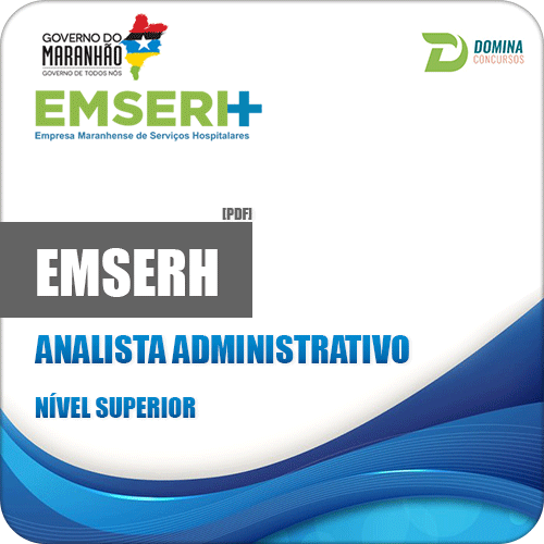Apostila Concurso EMSERH MA 2018 Analista Administrativo
