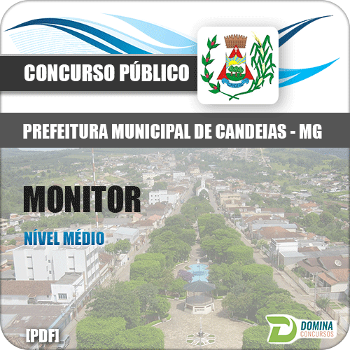 Apostila Concurso Pref Candeias MG 2017 Monitor