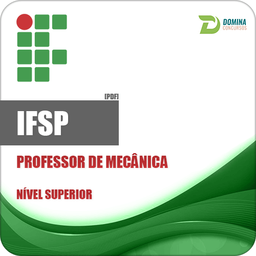 Apostila Instituto Federal IFSP 2018 Professor de Mecânica