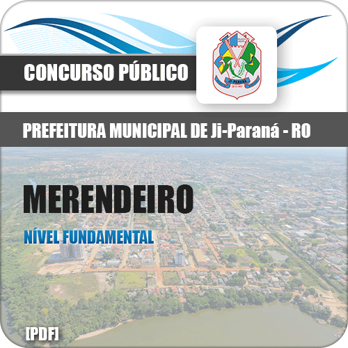 Apostila Pref de Ji Paraná RO 2018 Merendeiro