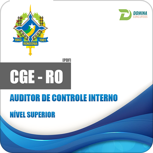 Apostila CGE RO 2018 Auditor de Controle Interno