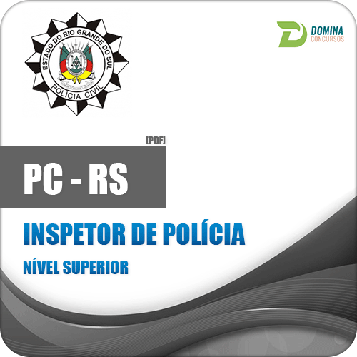 Apostila Concurso Polícia Civil PC RS 2018 Inspetor de Polícia