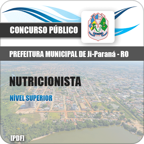 Apostila Concurso Pref de Ji Paraná RO 2018 Nutricionista