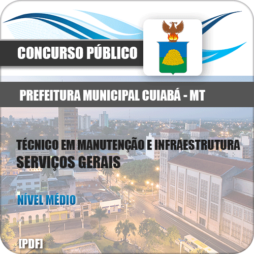 Apostila SME Cuiabá MT 2018 Serviços Gerais