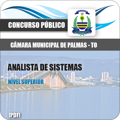 Apostila Câmara Palmas TO 2018 Analista de Sistemas