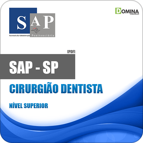 Apostila SAP SP 2018 Cirurgião Dentista