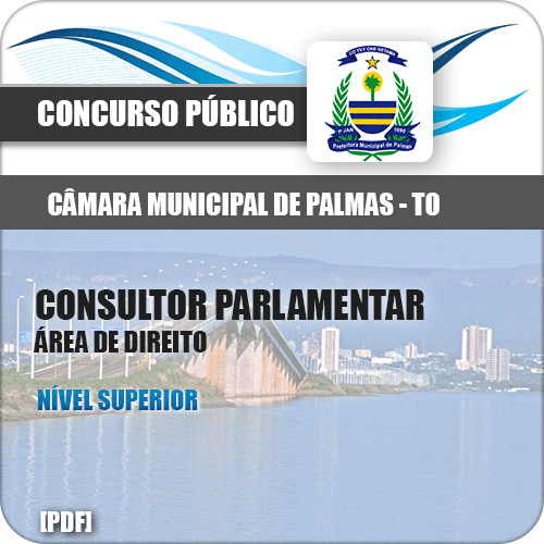 Apostila Câmara Palmas TO 2018 Consultor Parlamentar Direito
