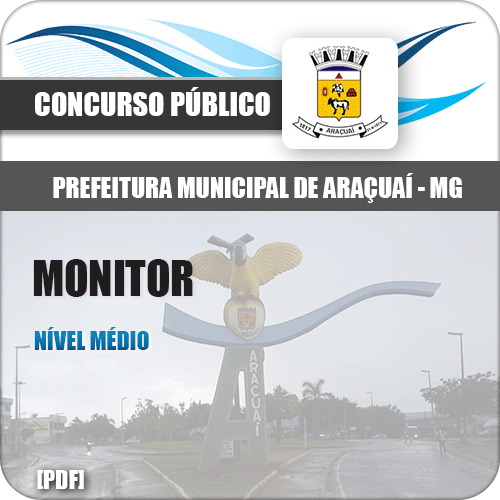Apostila Pref Araçuaí 2018 Monitor
