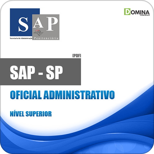 Apostila SAP SP 2018 Oficial Administrativo