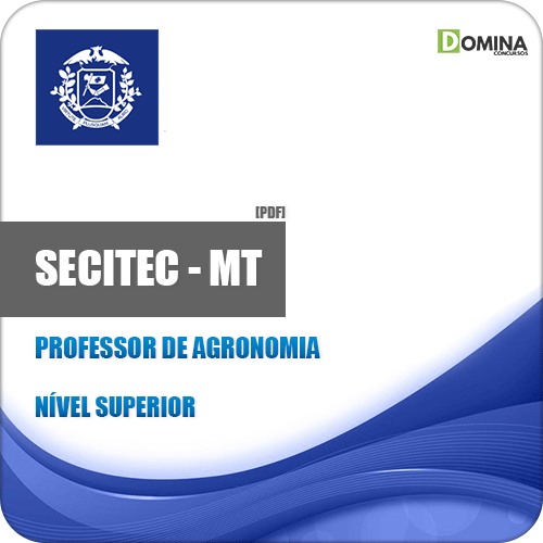 Apostila SECITEC MT 2018 Professor de Agronomia