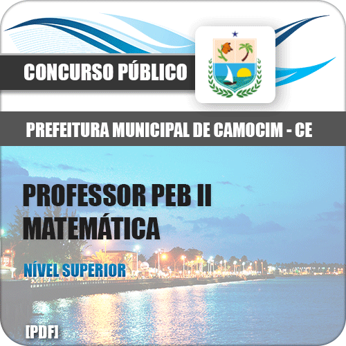 Apostila Pref Camocim 2018 Professor Matemática