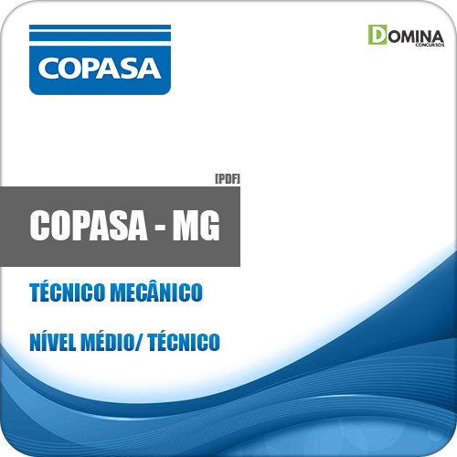 Apostila COPASA MG 2018 Técnico Mecânico