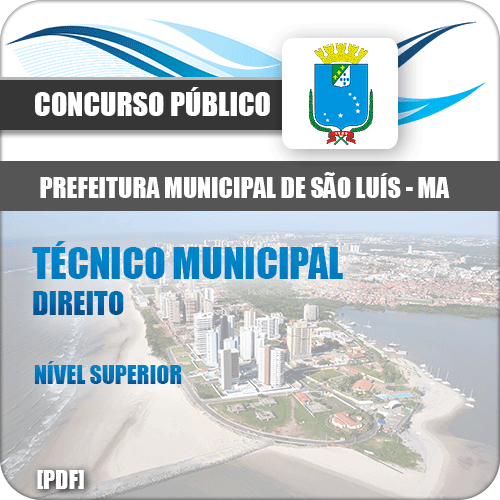 Apostila Pref São Luis MA 2018 Técnico Municipal Direito