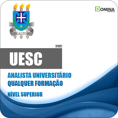 Apostila UESC 2018 Analista Universitário Qualquer Formação