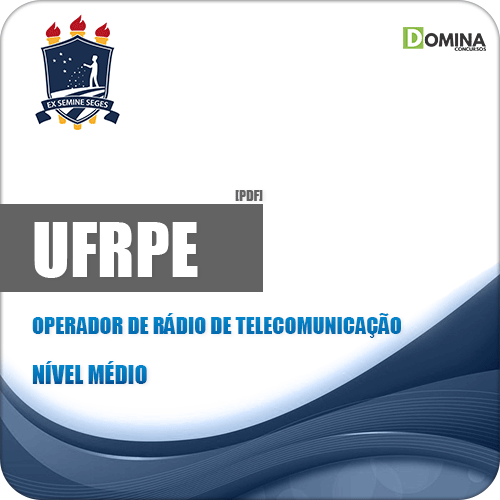 Apostila UFRPE 2018 Operador de Rádio de Telecomunicação