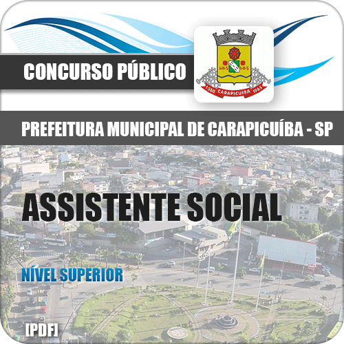 Apostila Prefeitura de Carapicuíba 2018 Assistente Social